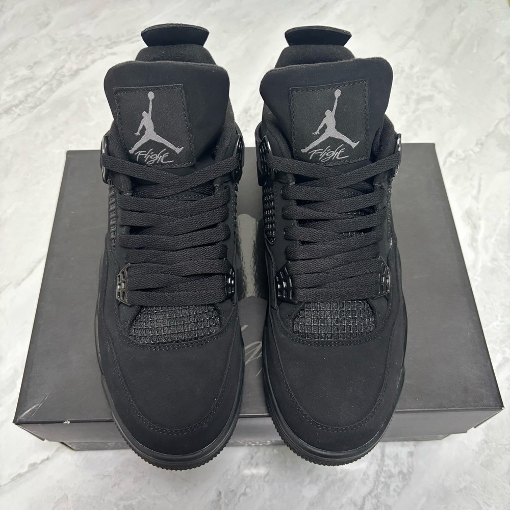 Air Jordan 4 Retro Black Cat (2020) -Men’s Classic Kicks Sneakers - Picture 1 of 5